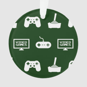 Ornamento Gamer temático do jogo de vídeo do design do jog