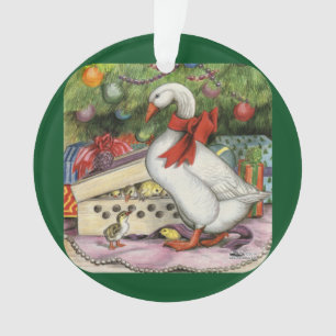 Ornamento Ganso do Natal