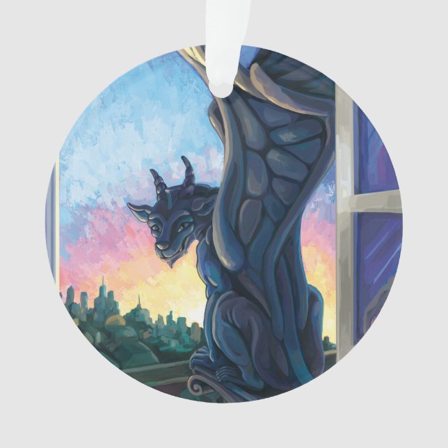 Ornamento Gargoyle Guardian (Frente)