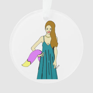 Ornamento garota foxy