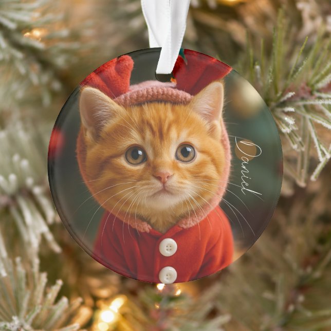 Ornamento Gatinho Rena (Árvore)