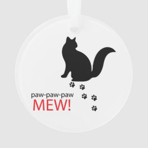 Ornamento Gato sentado