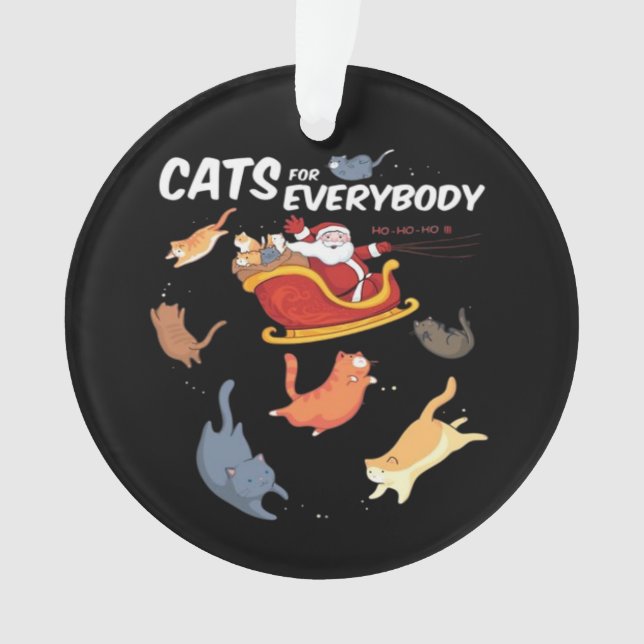 Ornamento Gatos para todos  (Frente)