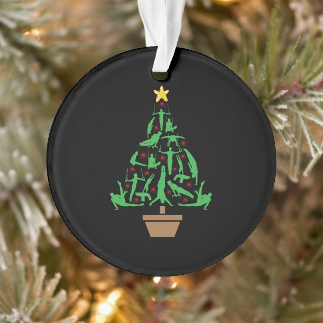 Ornamento Ginástica Masculina Árvore de Natal (Árvore)