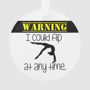 Ornamento Ginástica que eu poderia lançar a qualquer hora