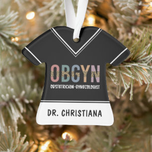 Ornamento Ginecologista Obstetrícia Personalizada