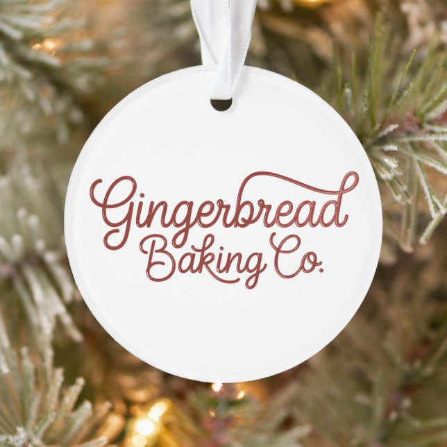 Ornamento Gingerbread Baking Co Natal  (Árvore)