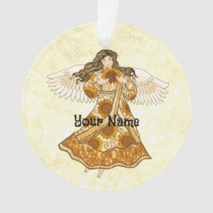Ornamento Girassol anjo