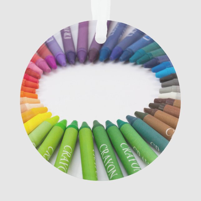 Ornamento Giz de giz colorido (Verso)