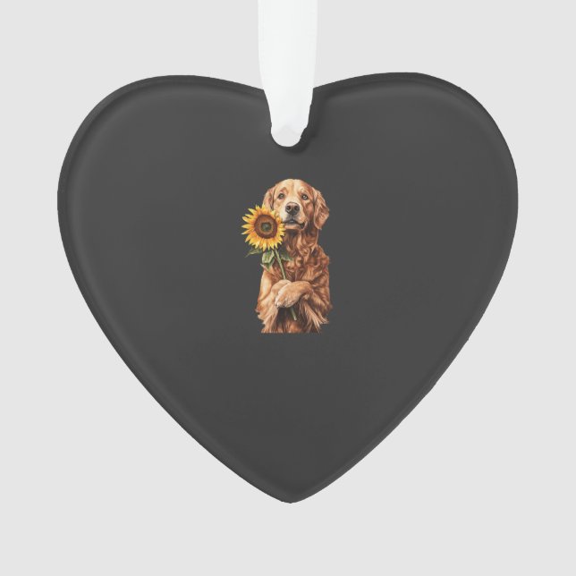 Ornamento Golden Retriever    (Frente)