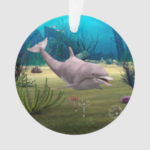 Ornamento Golfinho Sorridente