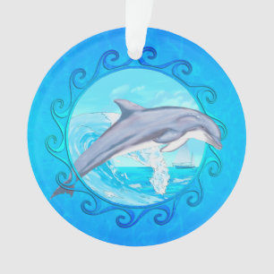 Ornamento Golfinho Sun maori