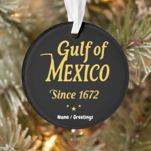 Ornamento Golfo do México desde 1672, mergulho profundo na h
