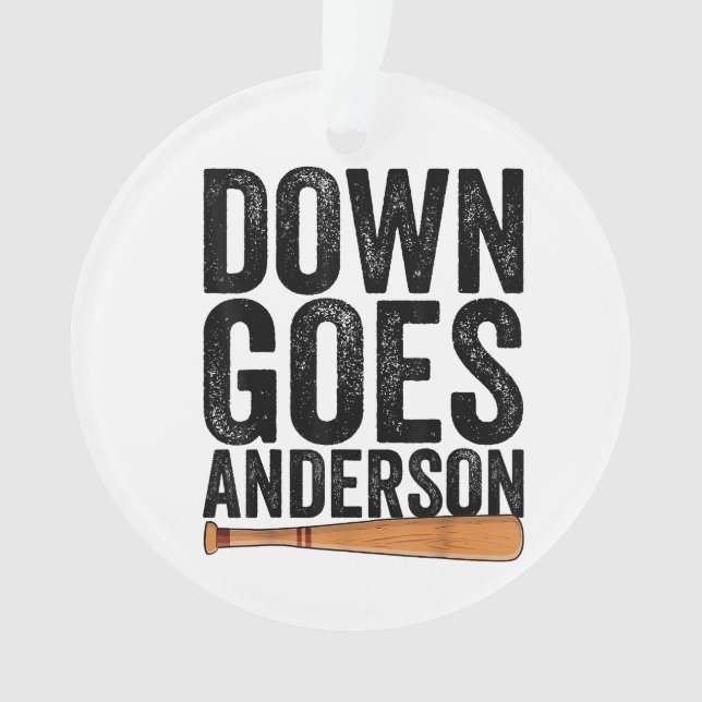 ORNAMENTO GOSTA ANDERSON FUNNY PRESENTE BASEBALL ANDERSON (Frente)