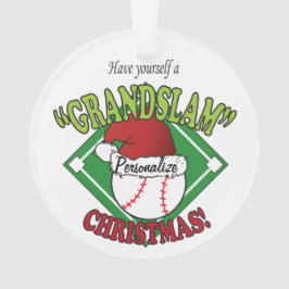 Ornamento Grand Slam ⚾ Beisebol Natal