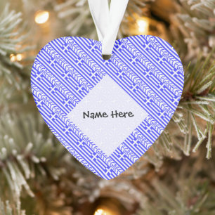 Ornamento Grécia e Bandeira Grega Mosaico com o Seu Nome