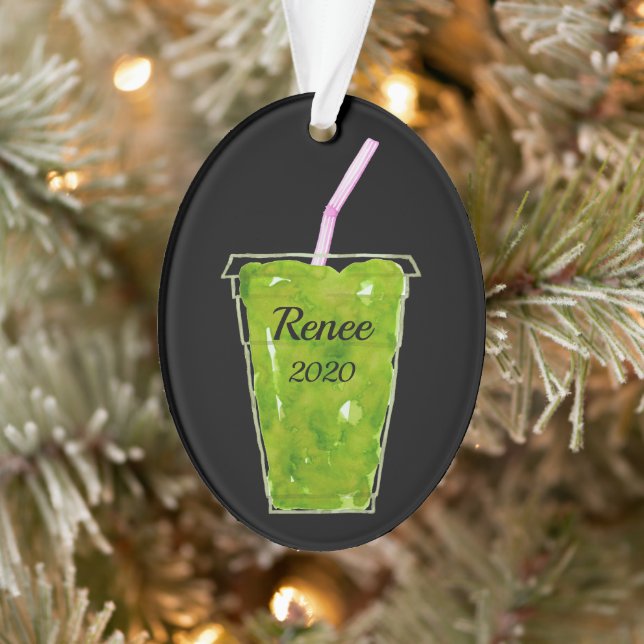 Ornamento Green Smoothie personalizado (Árvore)
