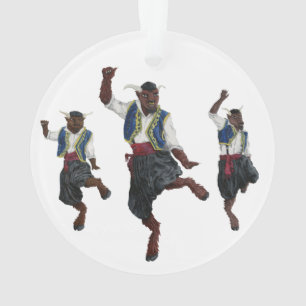 Ornamento Grego Minotaurs Dança Fantasia Arno acrílico