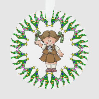 Ornamento Grinalda triguenha da árvore da brownie