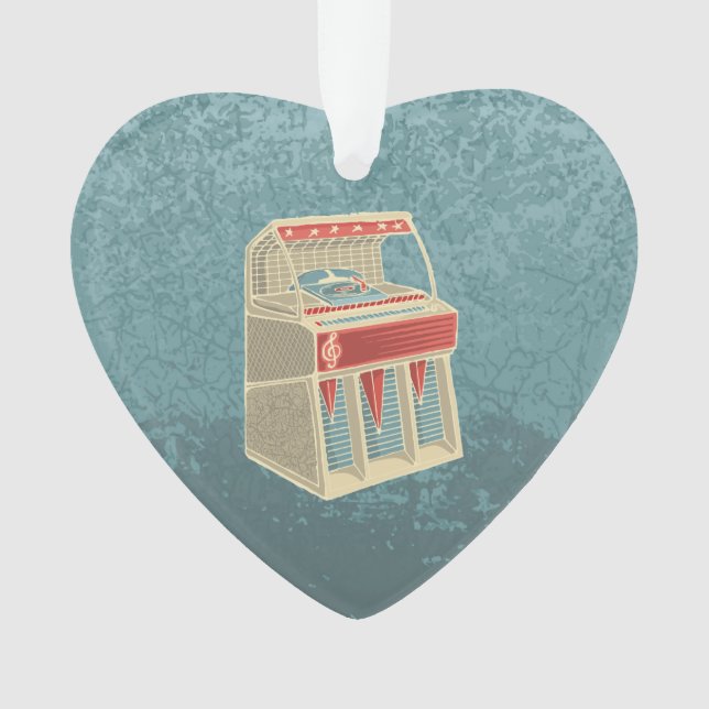 Ornamento Grunge Jukebox (Frente)