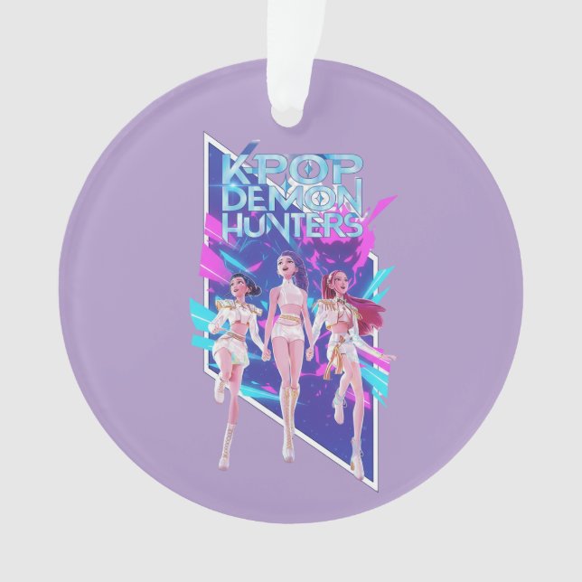 Ornamento Grupo Ídolo de Anime K-Pop (Frente)