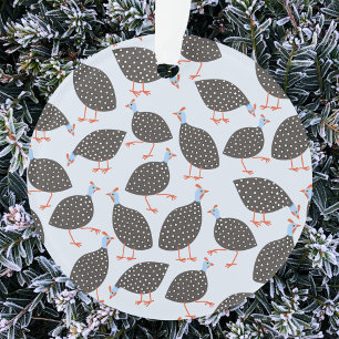 Ornamento Guiné Fowl