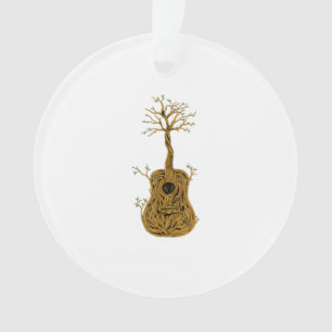 Ornamento Guitar Lake Shadow Love Guitar Gift Music Lovers