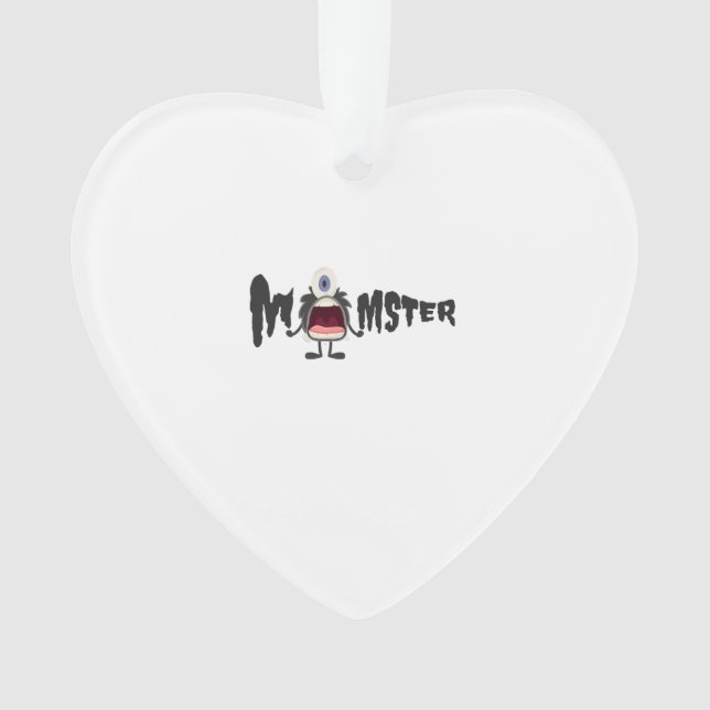 Ornamento Halloween da Momster (Frente)