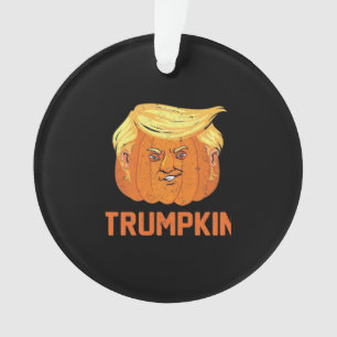 Ornamento Halloween Pumpkins Engraçado Trumpkin