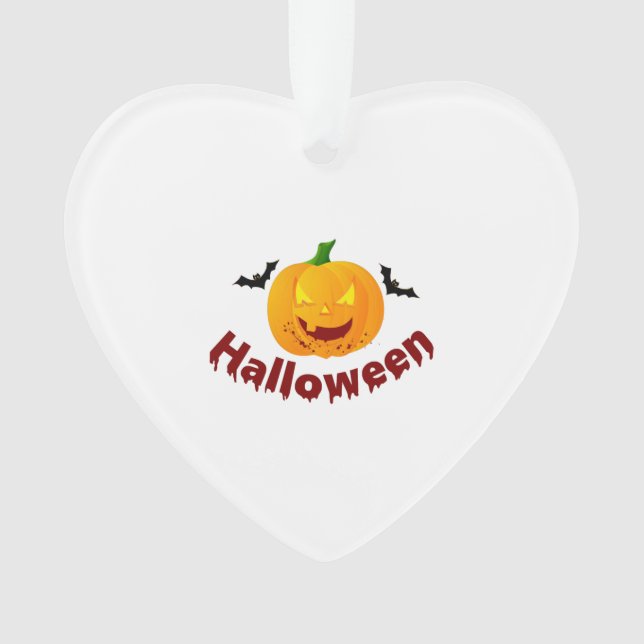 Ornamento Halloween sangrento   (Frente)