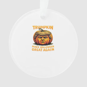 Ornamento Halloween Trumpkin Faz Excelente de Halloween nova