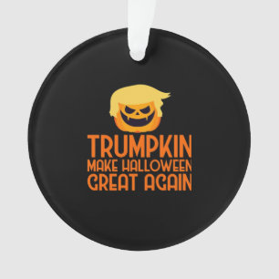 Ornamento Halloween Trumpkin Faz Excelente de Halloween nova