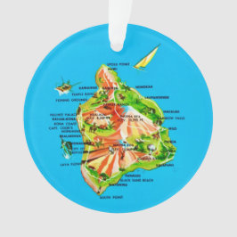 Ornamento Hawaii Map 