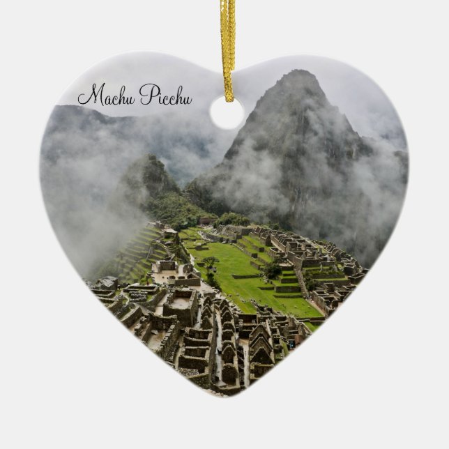 Ornamento Heart Machu Picchu (Frente)