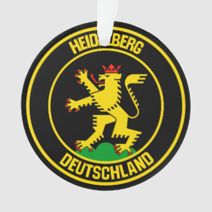Ornamento Heidelberg Round Emblem