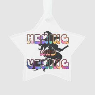 Ornamento HEXING E VEXING para a Pagan de Tamanho Plus