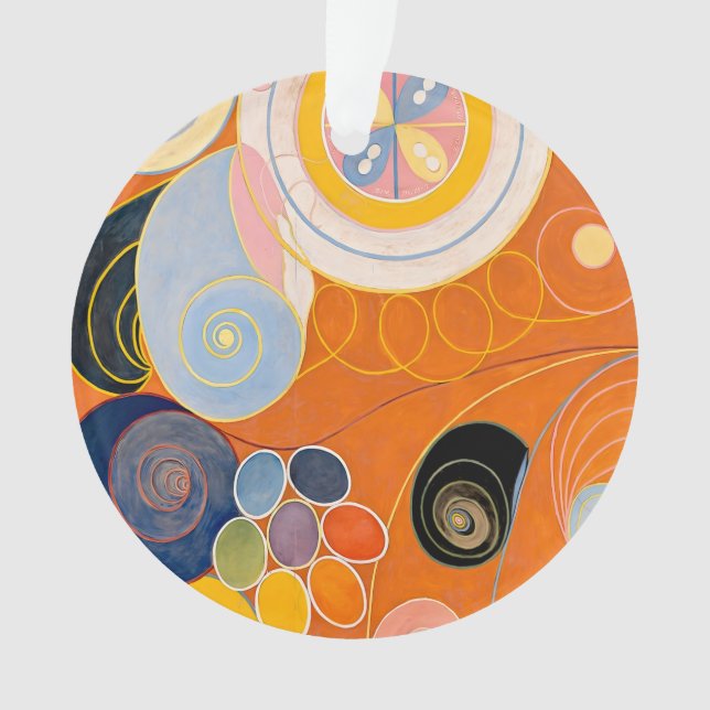 Ornamento Hilma af Klint - Os Dez Maiores, No.3, Juventude (Frente)