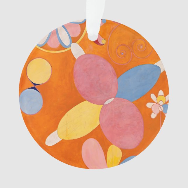 Ornamento Hilma af Klint - Os Dez Maiores, No.4, Juventude (Frente)