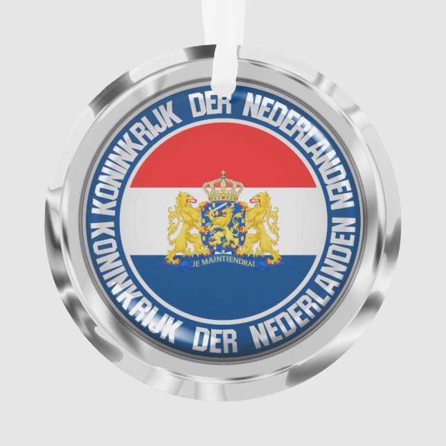 Ornamento Holanda Round Emblem (Verso)