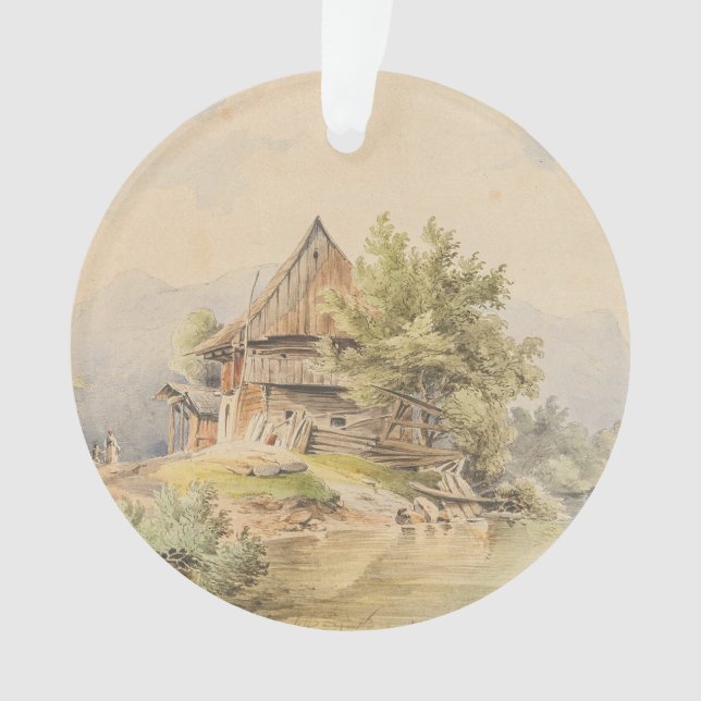 Ornamento Holzhütte am See - Carl Lafite (Frente)