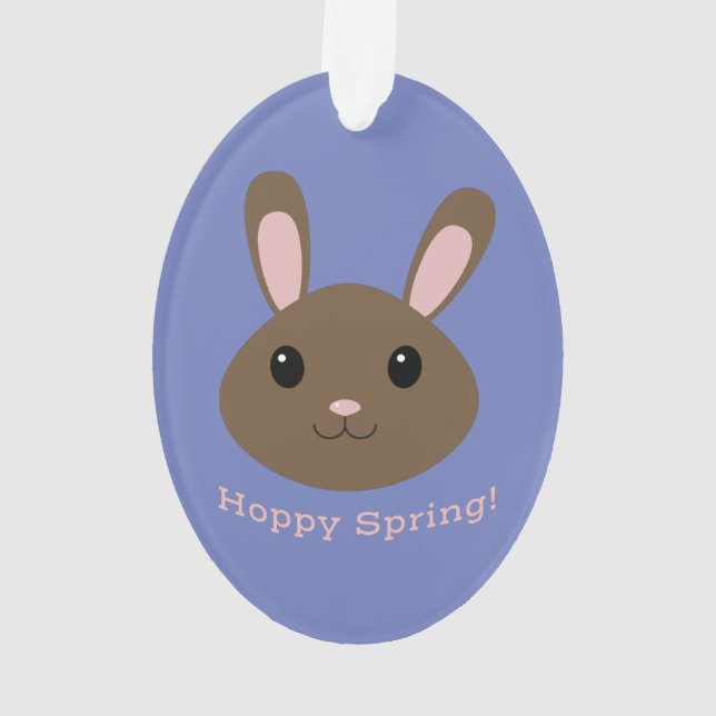 Ornamento Hoppy Primavera Bunny (Verso)