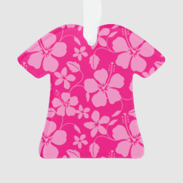 ORNAMENTO HULA HAVAIANA (HIBISCO) GOIABA ROSA