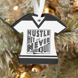 Ornamento Hurling Camogie, Com Nome E Número