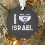 Ornamento I Love Israel<br><div class="desc">I Love Israel</div>