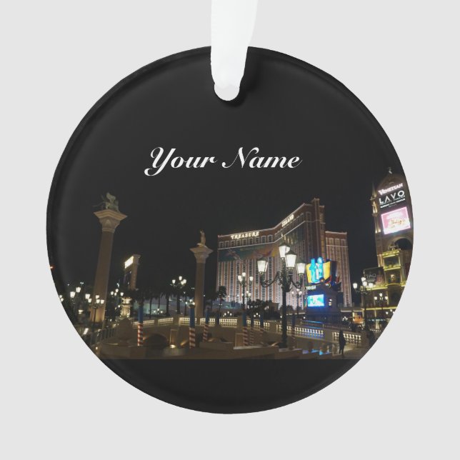 Ornamento Ilha Treasure e o Ornament veneziano (Frente)