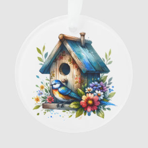 Ornamento Ilustração de Aquarela de Natal