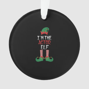 Ornamento Im Ator Elf - Familiar de Natal