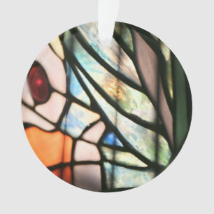 Ornamento Impressão De Vidro Mantido