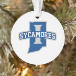 Ornamento Indiana State University Holiday<br><div class="desc">Get ready to deck the halls and spread some serious Sycamore cheer this festive season with this official Indiana State University holiday product! Whether you are a proud alum looking to add a touch of campus nostalgia to your seasonal decor, a dedicated student celebrating the winter break, or a die-hard...</div>