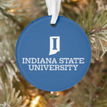 Ornamento Indiana State University Holiday<br><div class="desc">Get ready to deck the halls and spread some serious Sycamore cheer this festive season with this official Indiana State University holiday product! Whether you are a proud alum looking to add a touch of campus nostalgia to your seasonal decor, a dedicated student celebrating the winter break, or a die-hard...</div>